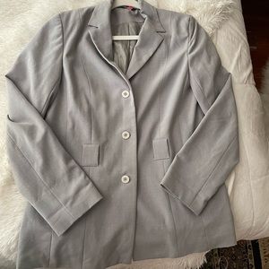 Grey Ann Taylor Blazer
